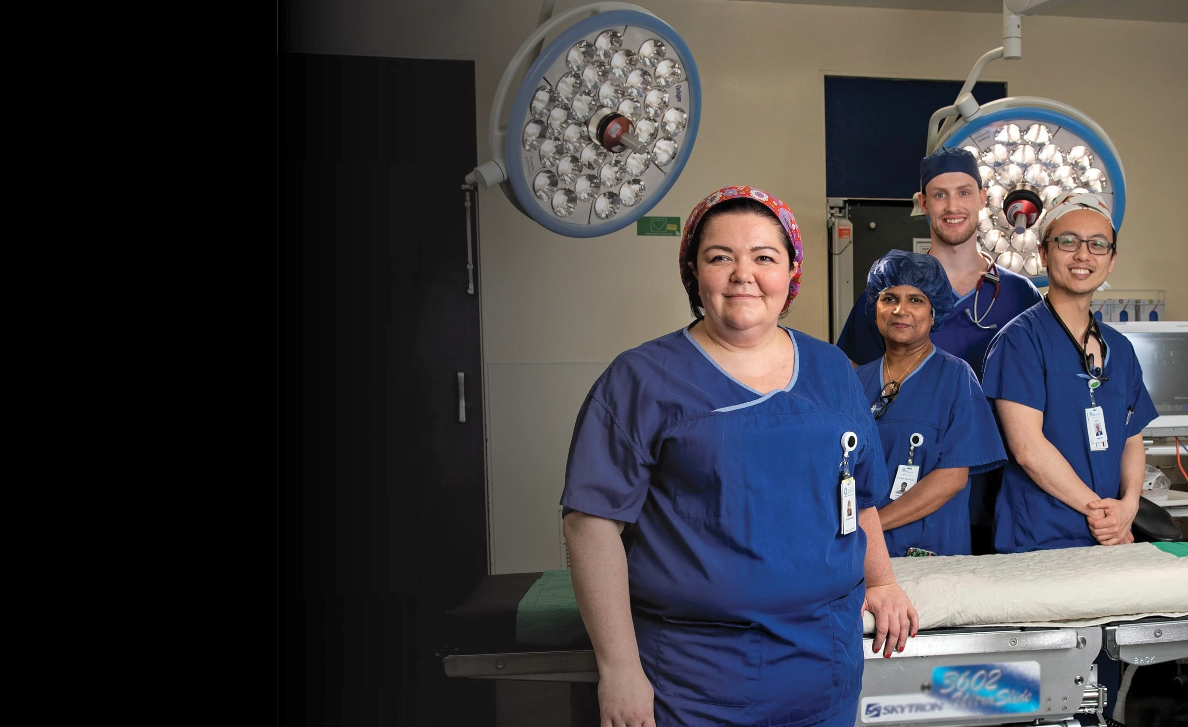 Doctors standing together