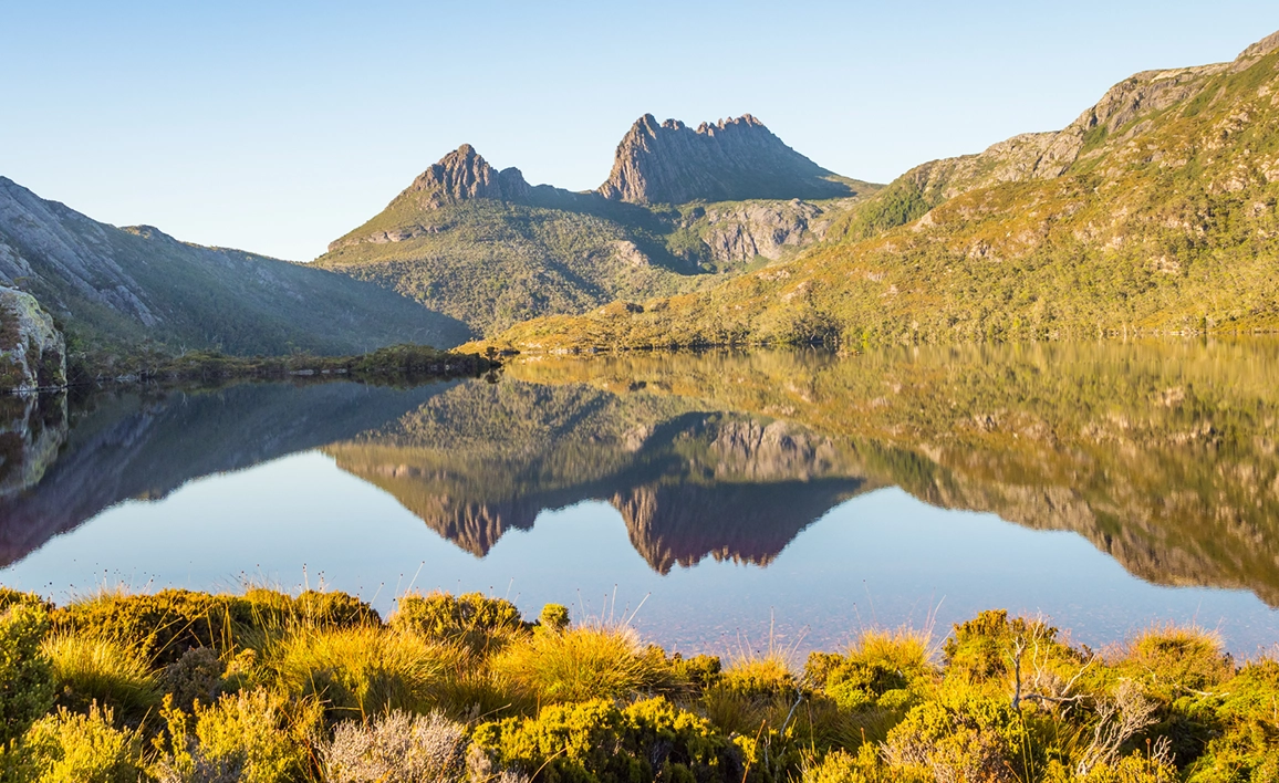 Image of Cradle mountain in Tasmania