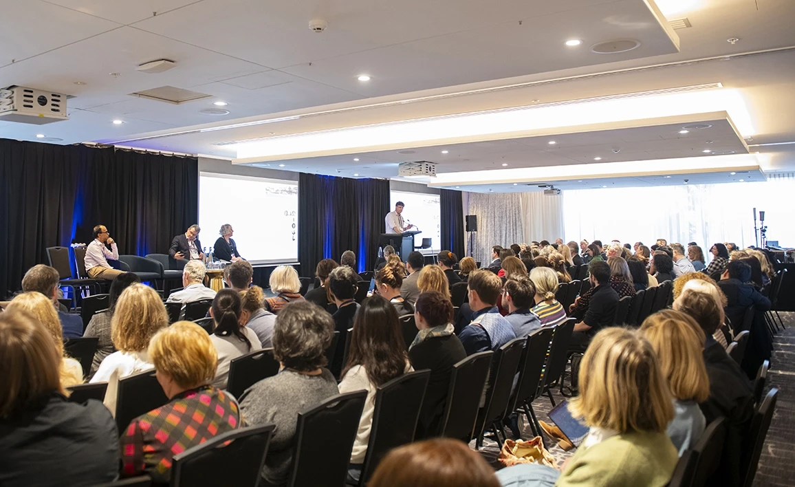 Attendees hear the latest trial results at an ANZCA Strategic Research Workshop